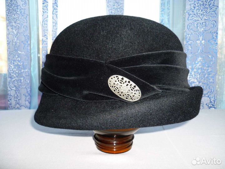 Шляпа фетровая женская