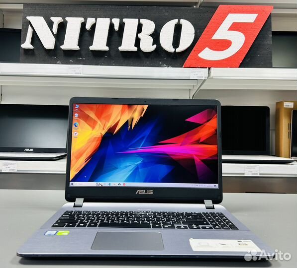 Игровой Ноутбук asus/i3/8gb/MX 110 2gb