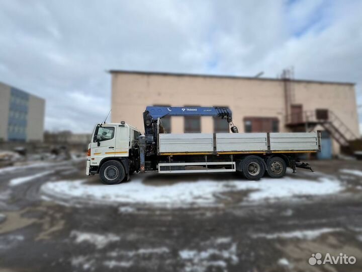 Hino 500 (Ranger) с КМУ, 2014
