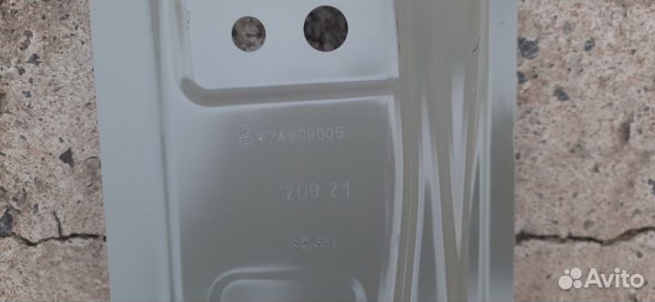 Порог со стойкой skoda karoq