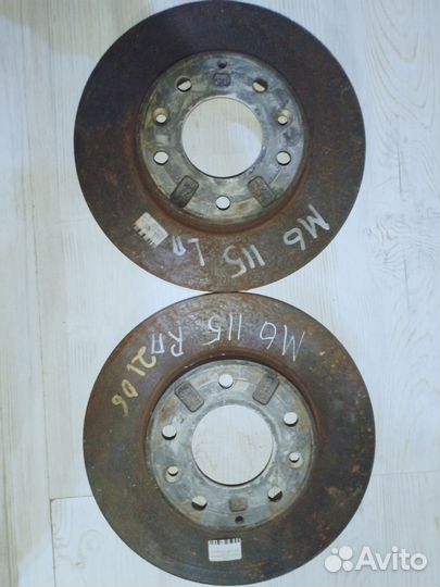 Диски тормозные перед.вент. mazda 6 GG 02-07 1.8l