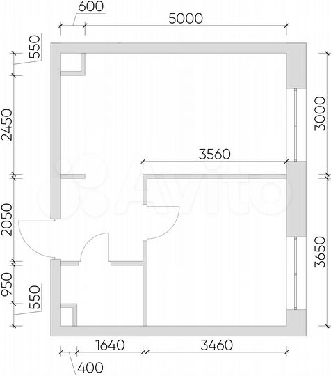 1-к. апартаменты, 36,3 м², 8/21 эт.