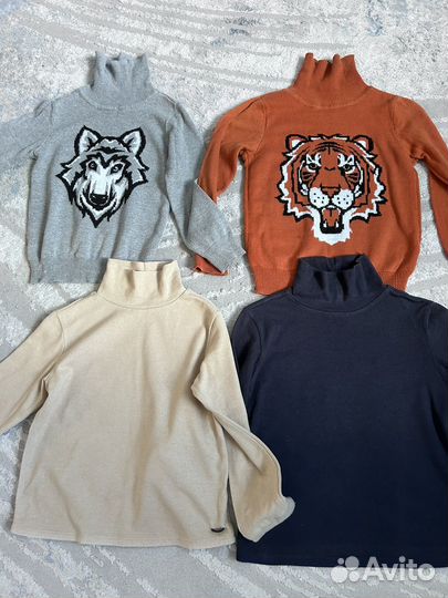 Свитера водолазки 116 122