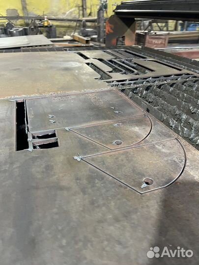 Плазменная резка металла на станке чпу