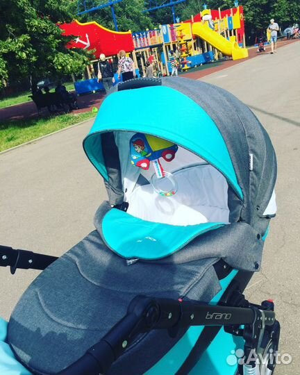 Коляска riko bruno 2 в 1