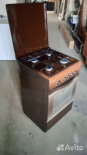 Газовая плита гефест бу 60 см. четыре комфорки