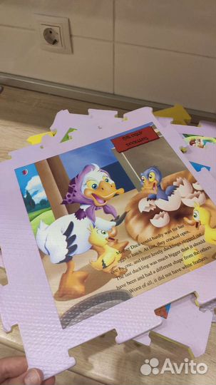 Детский коврик пазл для ползания