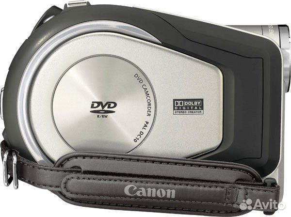 Видеокамера Canon DVD DC10 запись на диск и флеш