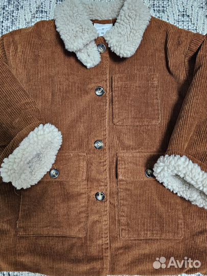 Парка на мальчика замшевая