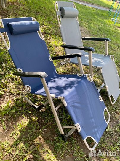 Кресло шезлонг складной туристический