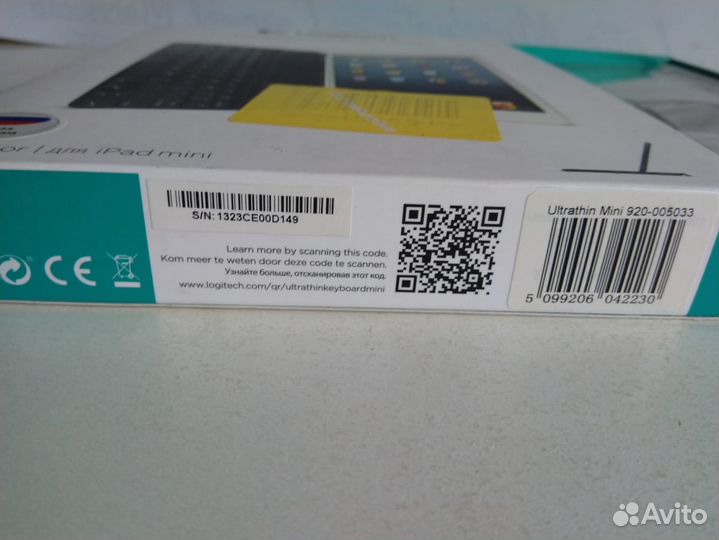 Клавиатура Bluetooth Logitech для iPad mini. Новая