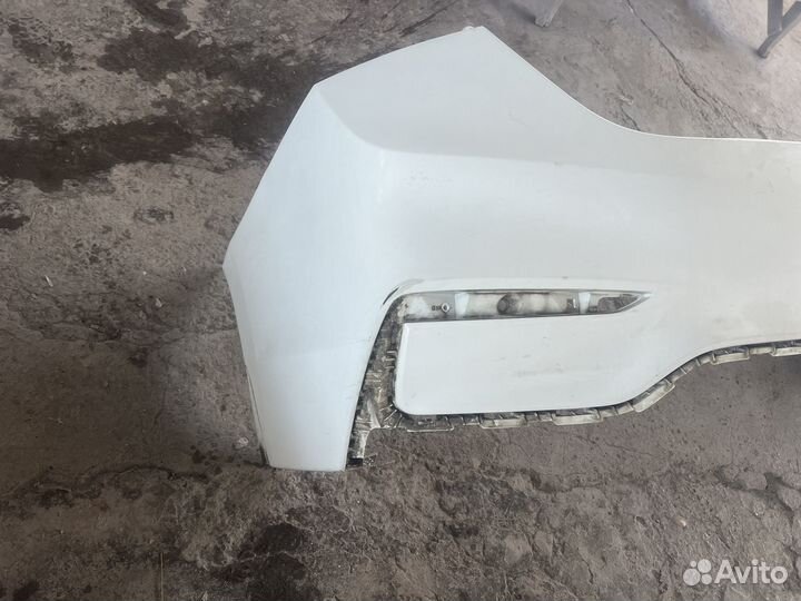 Задний бампер hyundai solaris 2