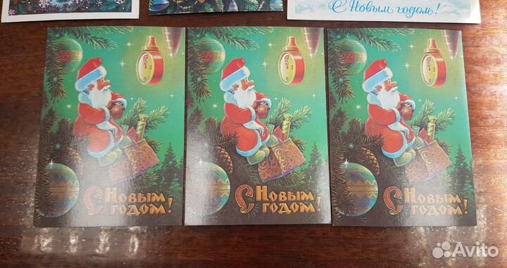 Открытки Новый год, 8 марта Зарубина