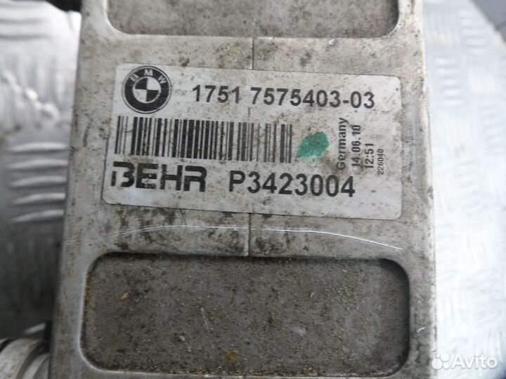 Радиатор интеркулера BMW X5 E70 7575403