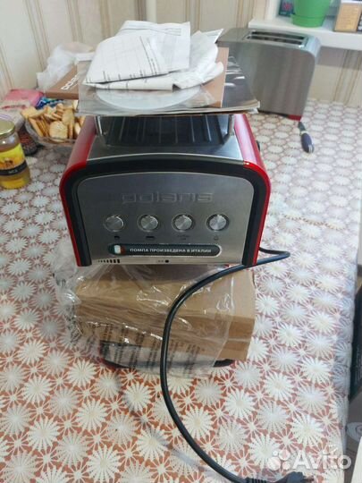 Кофеварка рожковая polaris