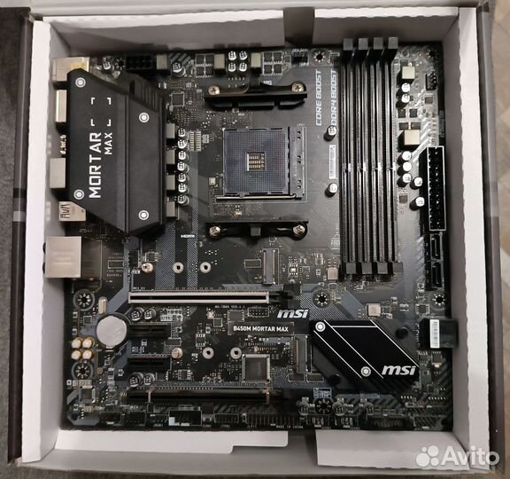 Материнская плата MSI B450M mortar MAX