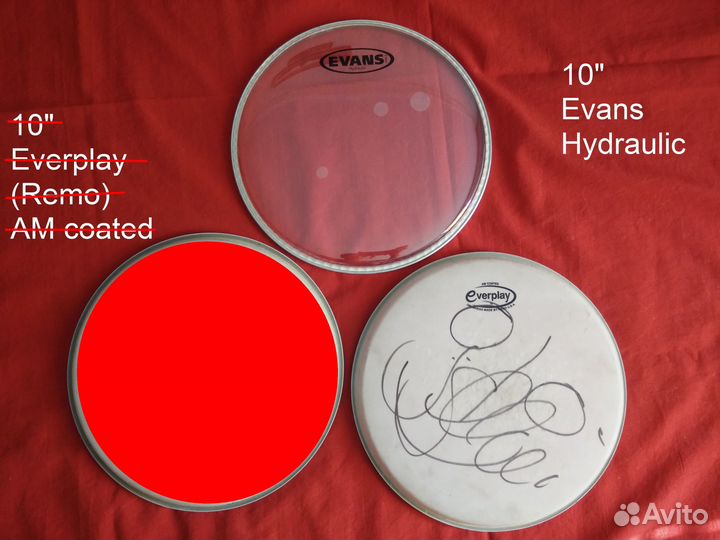 Пластики Evans remo Everplay Sonor