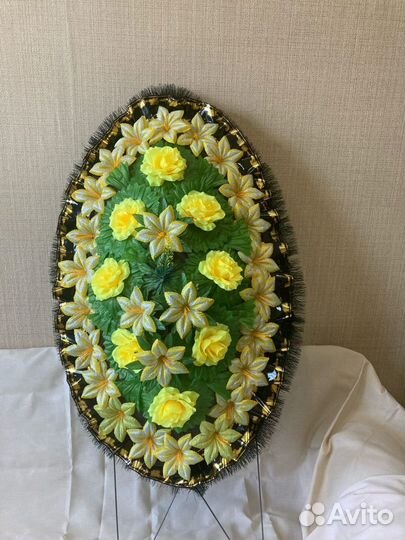 Венки ритуальные оптом