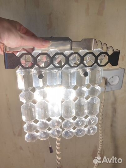 Люстра СССР хрусталь