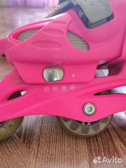 Роликовые коньки детские раздвижные