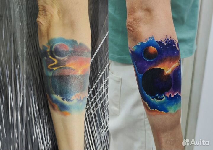 Художественная татуировка, перекрытие