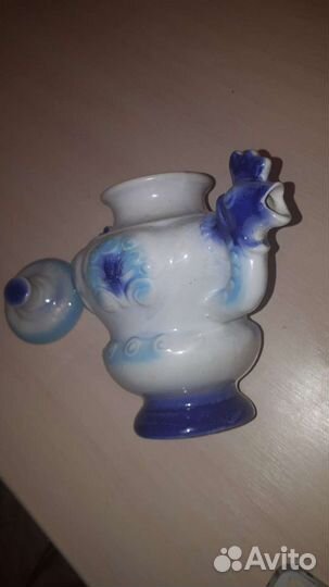 Петушок. заварочные чайники Гжельский фарфор