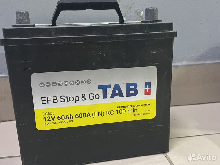 Аккумулятор 60 ач обратная полярность