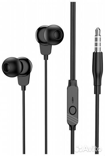 Наушники с микрофоном borofone BM64 черный