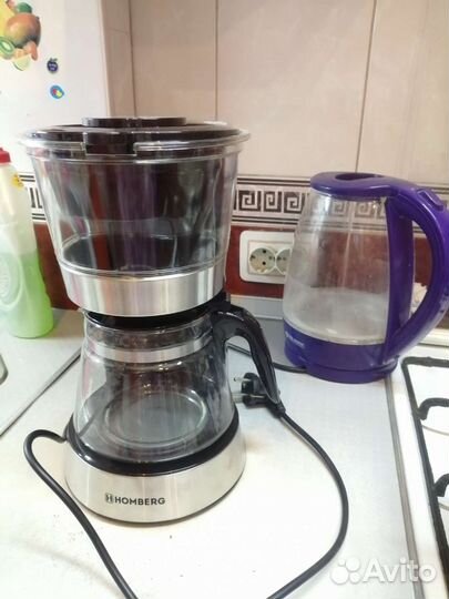 Кофеварка капельная homeberg