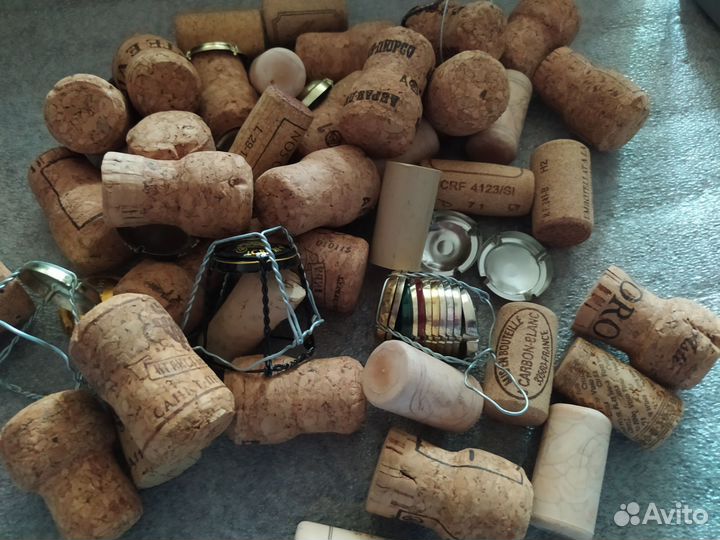 Винные пробки от шампанского б/у