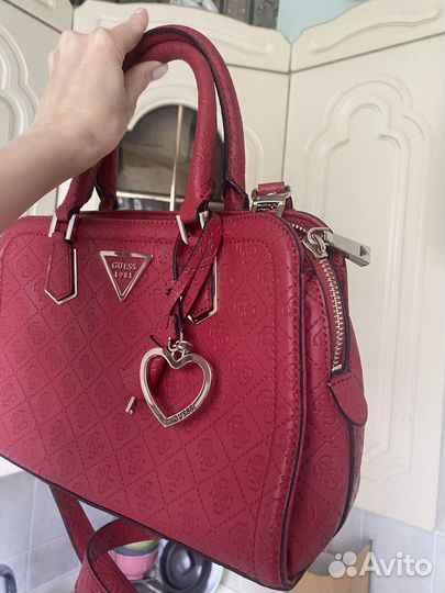 Сумка guess красная оригинал