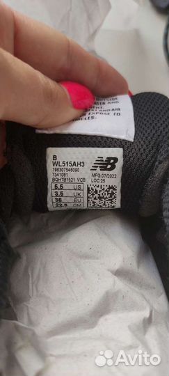 Кроссовки женские nb 515v3