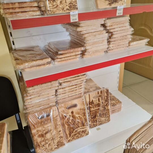 Разделочная доска из кедра Байкал