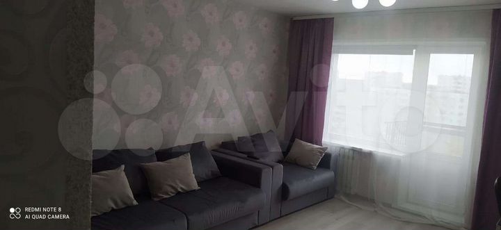 3-к. квартира, 64 м², 6/9 эт.