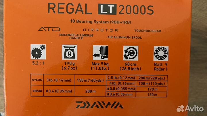 Daiwa 18 Regal LT2000S, LT2500S, LT3000S-C (Новые)