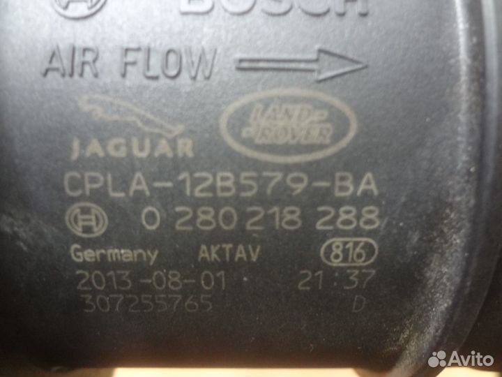 Расходомер воздуха (дмрв) LR Range Rover Sport