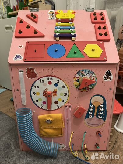 Бизиборд домик большой