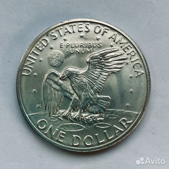 США 1 доллар 1972 г Эйзенхауэр Лунный орел