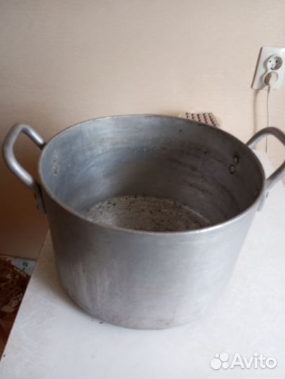 Бачок-кастрюля алюминевая