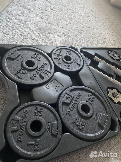 Набор гантелей