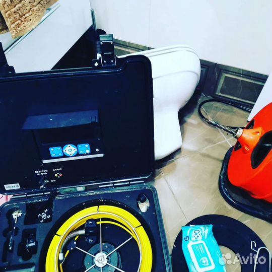 Прочистка канализации Устранение засоров труб