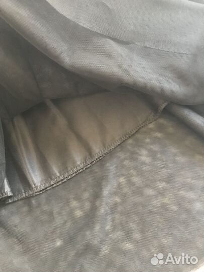 Юбка из фатина многослойная черная