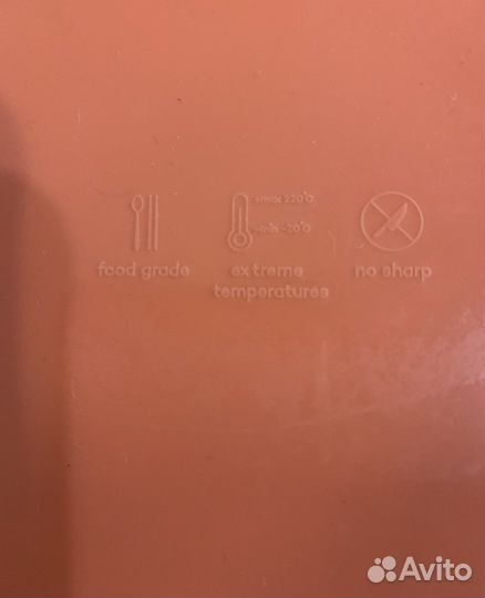 Тарелка детская силиконовая