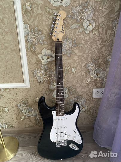 Fender squier bullet Stratocaster HSS Black