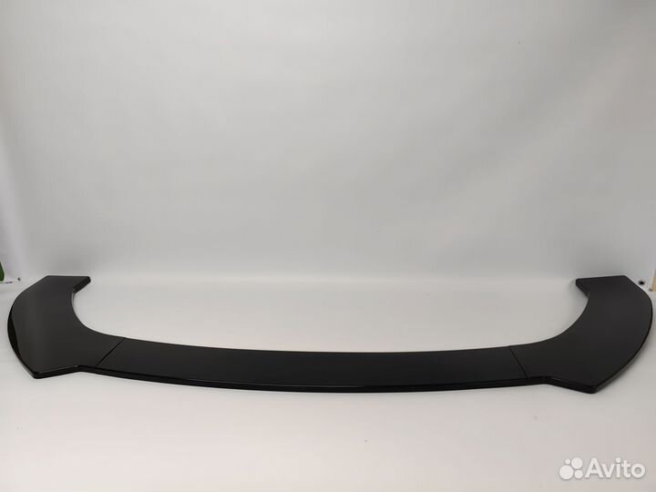 Сплиттер губа переднего бампера универсальная