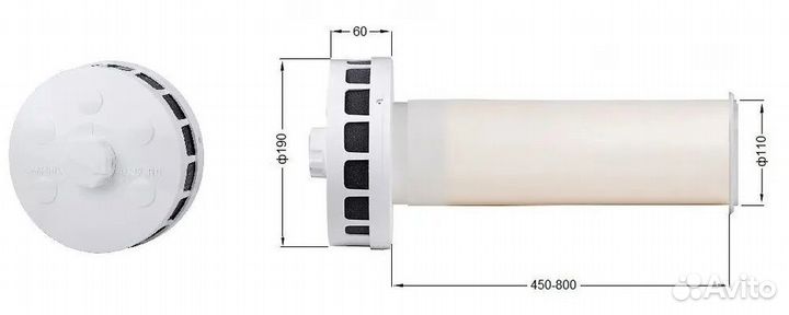 Приточно-вытяжная установка рекуператор 46куб.м/ч