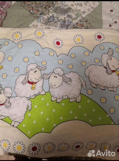 Детское одеяло в кроватку 130*100