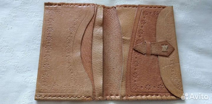 Портмоне мужское кожаное