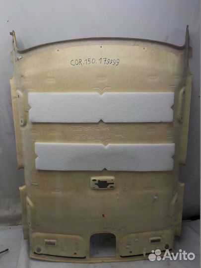 Обшивка потолка toyota corolla 150