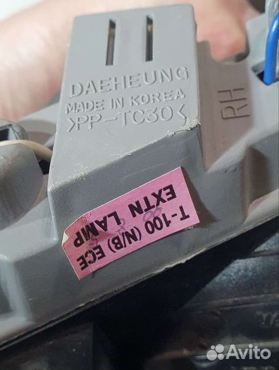 Фонарь задний правый внутренний Zaz Sens. Новый